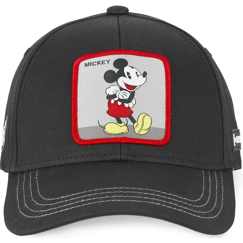 petten-gebogen-zwart-verstelbaar-casb-mo1-mickey-mouse-disney-van-capslab