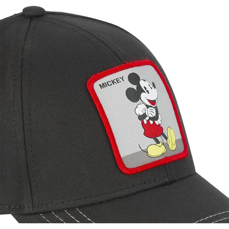 petten-gebogen-zwart-verstelbaar-casb-mo1-mickey-mouse-disney-van-capslab