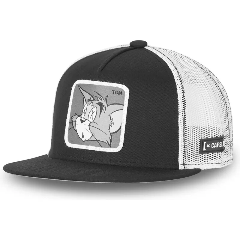 petten-plat-zwart-snapback-casf-t10-tom-looney-tunes-van-capslab