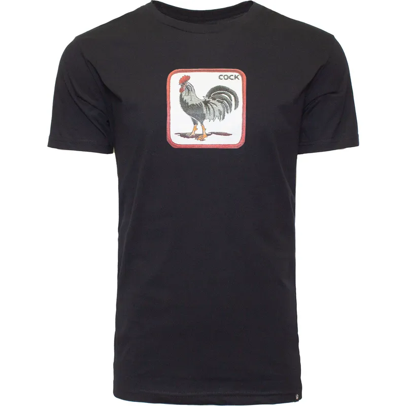 t-shirt-korte-mouw-zwart-cock-coop-the-farm-van-goorin-bros