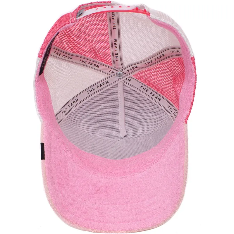 petten-gebogen-roze-snapback-cutie-smile-more-the-farm-van-goorin-bros