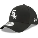 petten-gebogen-zwart-verstelbaar-9forty-the-league-van-chicago-white-sox-mlb-van-new-era