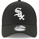 petten-gebogen-zwart-verstelbaar-9forty-the-league-van-chicago-white-sox-mlb-van-new-era