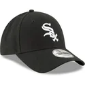 petten-gebogen-zwart-verstelbaar-9forty-the-league-van-chicago-white-sox-mlb-van-new-era
