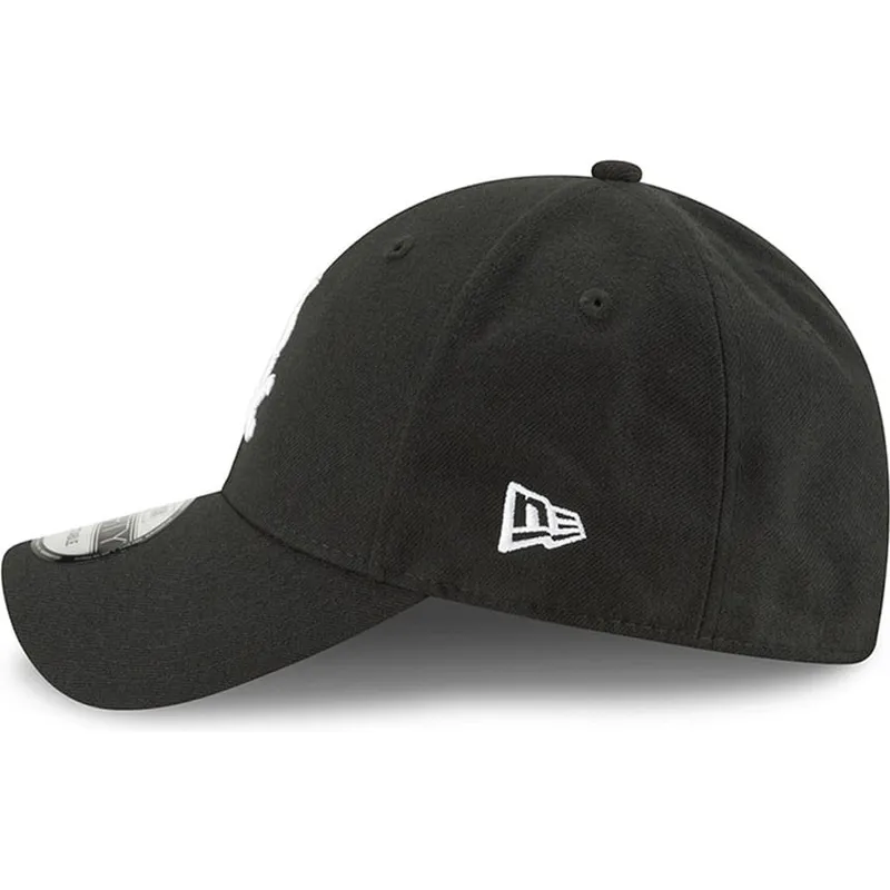 petten-gebogen-zwart-verstelbaar-9forty-the-league-van-chicago-white-sox-mlb-van-new-era
