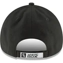 petten-gebogen-zwart-verstelbaar-9forty-the-league-van-chicago-white-sox-mlb-van-new-era