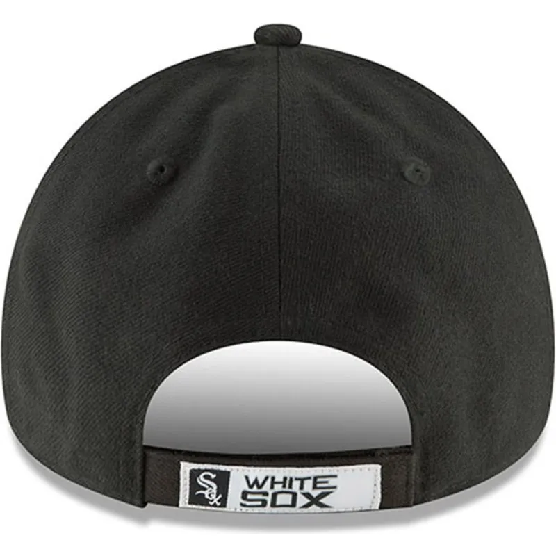 petten-gebogen-zwart-verstelbaar-9forty-the-league-van-chicago-white-sox-mlb-van-new-era