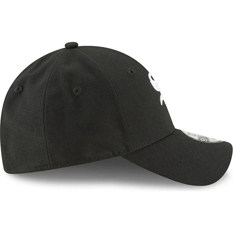 petten-gebogen-zwart-verstelbaar-9forty-the-league-van-chicago-white-sox-mlb-van-new-era