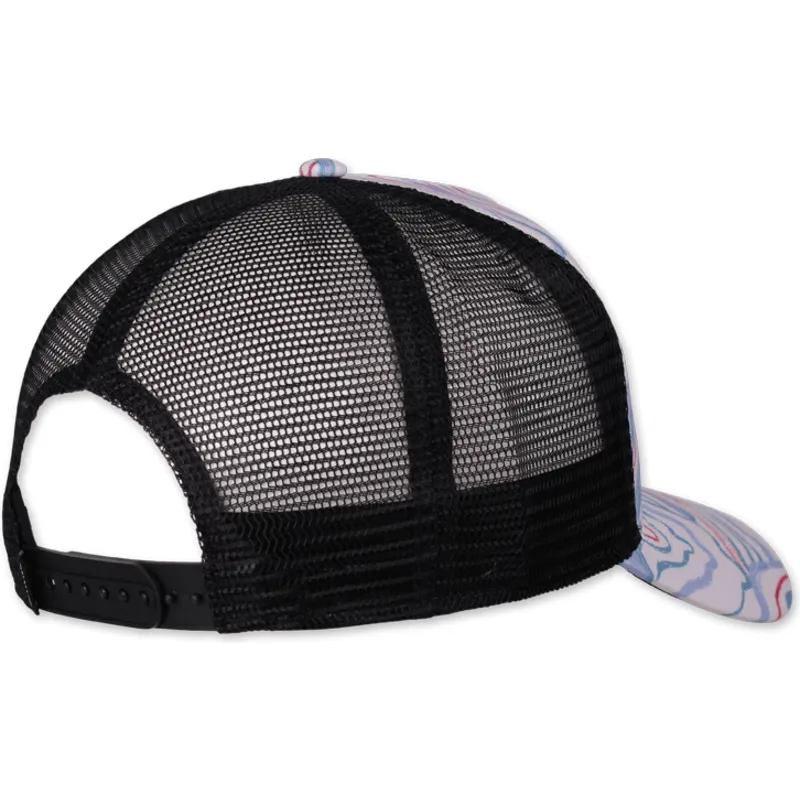 petten-gebogen-wit-snapback-arty-waves-hft-van-djinns petten-gebogen-wit-snapback-arty-waves-hft-van-djinns