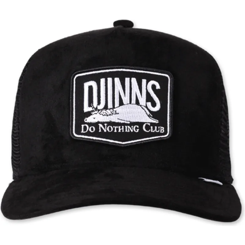 petten-gebogen-zwart-snapback-do-nothing-club-hft-dnc-30-hairy-suede-van-djinns