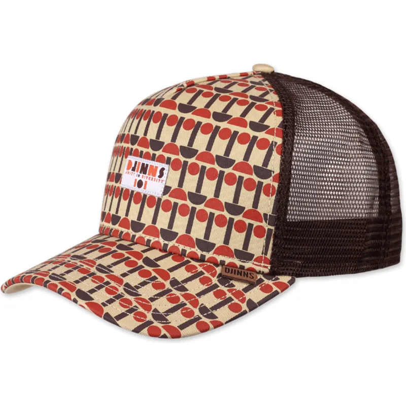 petten-gebogen-bruin-snapback-unity-in-diversity-hft-ioi-van-djinns