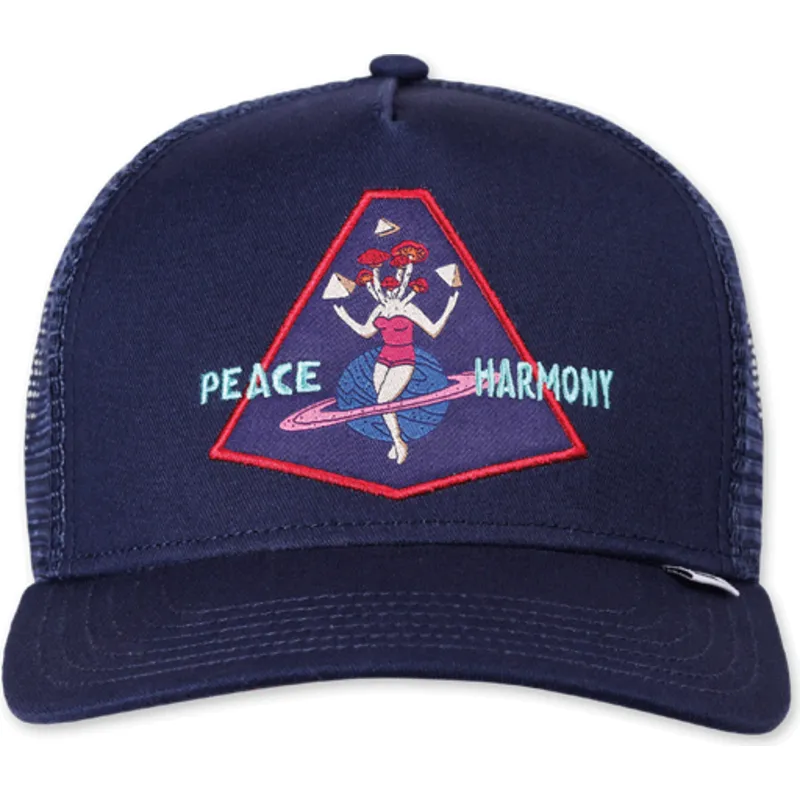petten-gebogen-marineblauw-snapback-peace-harmony-hft-van-djinns