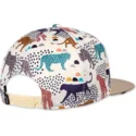 petten-plat-beige-snapback-gepard-linen-van-djinns
