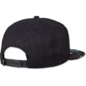 petten-plat-zwart-snapback-gepard-linen-rev-van-djinns