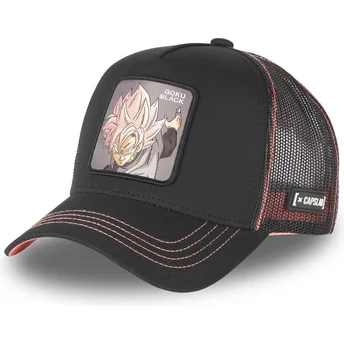Petten gebogen zwart snapback BLA1 Goku Black Dragon Ball van Capslab