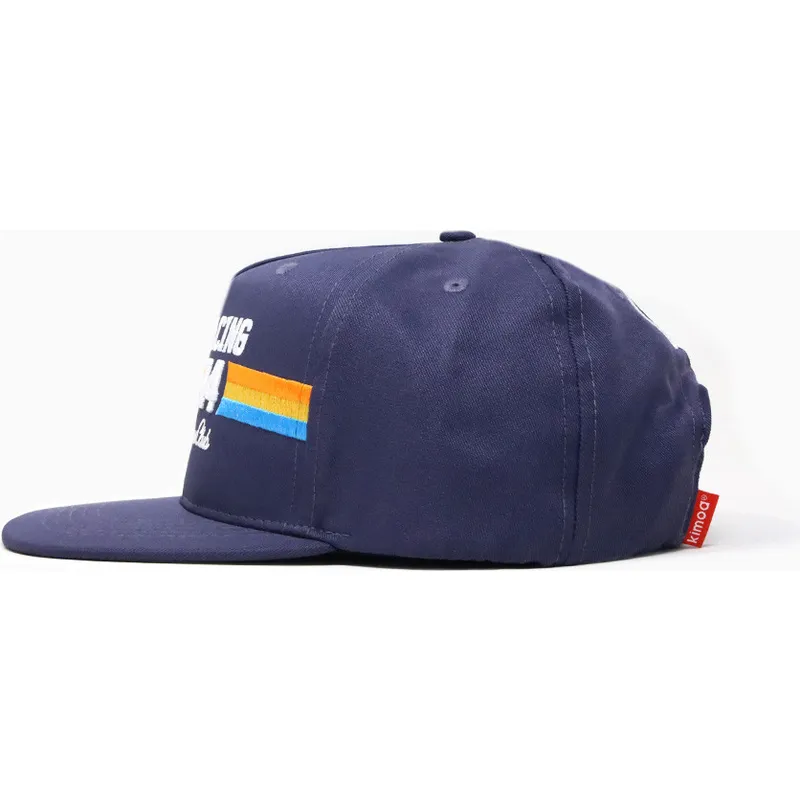 petten-plat-marineblauw-verstelbaar-racing-14-van-kimoa petten-plat-marineblauw-verstelbaar-racing-14-van-kimoa