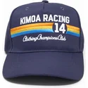 petten-gebogen-marineblauw-verstelbaar-racing-14-van-kimoa