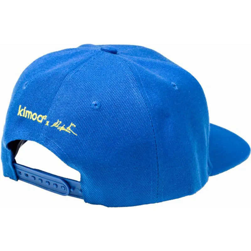 petten-plat-blauw-snapback-by-domingo-zapata-van-kimoa petten-plat-blauw-snapback-by-domingo-zapata-van-kimoa