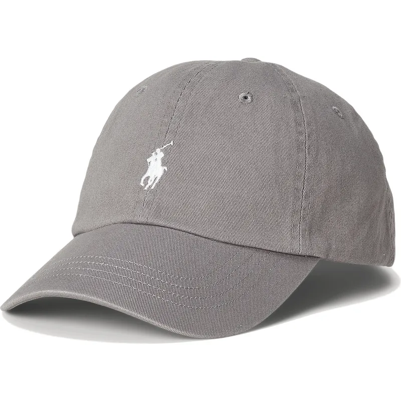 petten-gebogen-grijs-verstelbaar-cotton-chino-classic-sport-van-polo-ralph-lauren petten-gebogen-grijs-verstelbaar-cotton-chino-classic-sport-van-polo-ralph-lauren