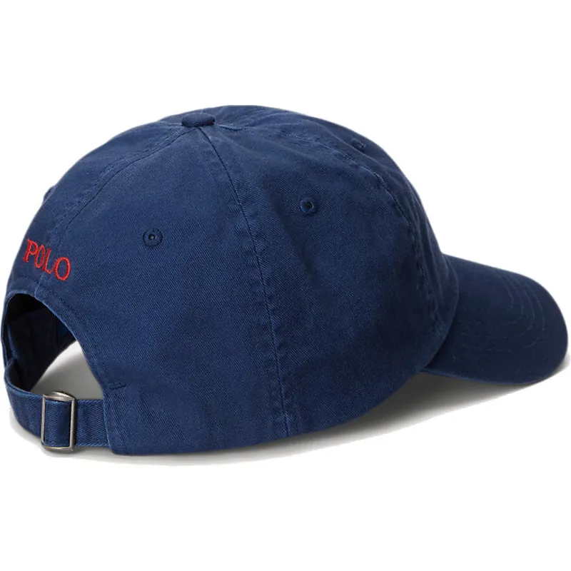 petten-gebogen-marineblauw-verstelbaar-cotton-chino-classic-sport-van-polo-ralph-lauren