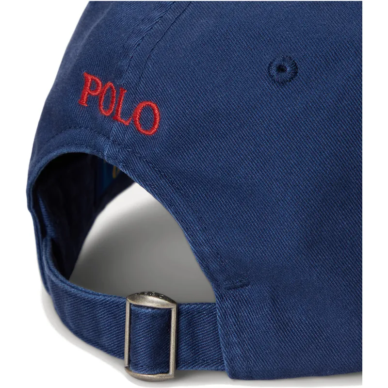 petten-gebogen-marineblauw-verstelbaar-cotton-chino-classic-sport-van-polo-ralph-lauren