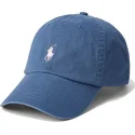 petten-gebogen-marineblauw-verstelbaar-rosa-cotton-chino-classic-sport-van-polo-ralph-lauren