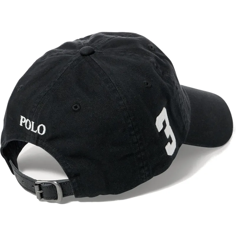 petten-gebogen-zwart-verstelbaar-big-pony-chino-classic-sport-van-polo-ralph-lauren