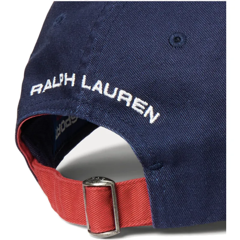petten-gebogen-marineblauw-verstelbaar-sport-twill-van-polo-ralph-lauren