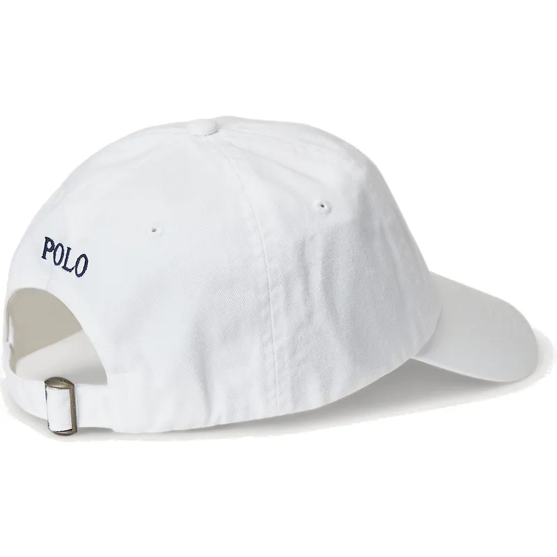 petten-gebogen-wit-verstelbaar-bear-twill-van-polo-ralph-lauren petten-gebogen-wit-verstelbaar-bear-twill-van-polo-ralph-lauren