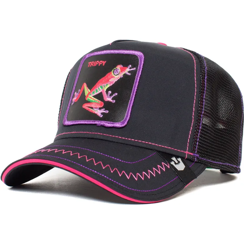 petten-gebogen-zwart-snapback-trippy-triiipppy-this-is-the-drip-the-farm-van-goorin-bros petten-gebogen-zwart-snapback-trippy-triiipppy-this-is-the-drip-the-farm-van-goorin-bros