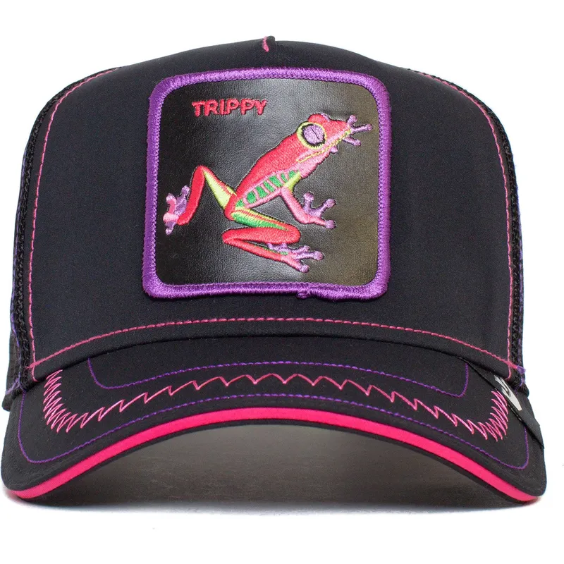 petten-gebogen-zwart-snapback-trippy-triiipppy-this-is-the-drip-the-farm-van-goorin-bros petten-gebogen-zwart-snapback-trippy-triiipppy-this-is-the-drip-the-farm-van-goorin-bros