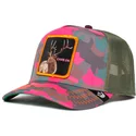 petten-gebogen-camouflage-snapback-rosa-game-on-elk-season-dreams-the-farm-van-goorin-bros