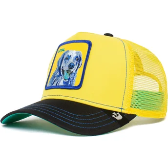 petten-gebogen-geel-snapback-loyal-doggy-trip-the-farm-van-goorin-bros