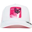 petten-gebogen-wit-snapback-cool-kitty-trip-the-farm-van-goorin-bros
