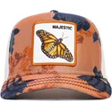 petten-gebogen-oranje-snapback-majestic-monarchy-of-roses-the-farm-van-goorin-bros