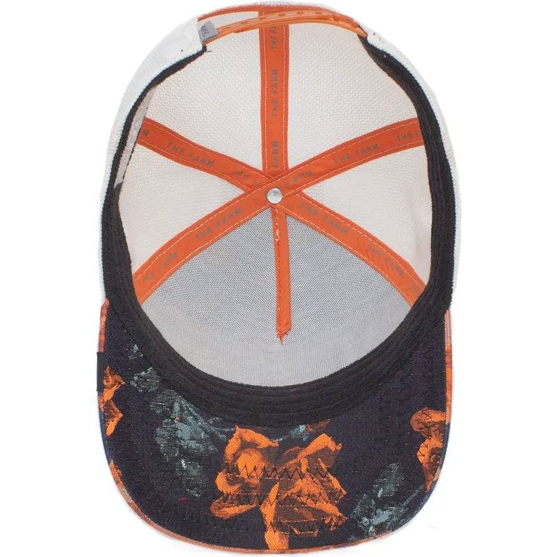 petten-gebogen-oranje-snapback-majestic-monarchy-of-roses-the-farm-van-goorin-bros