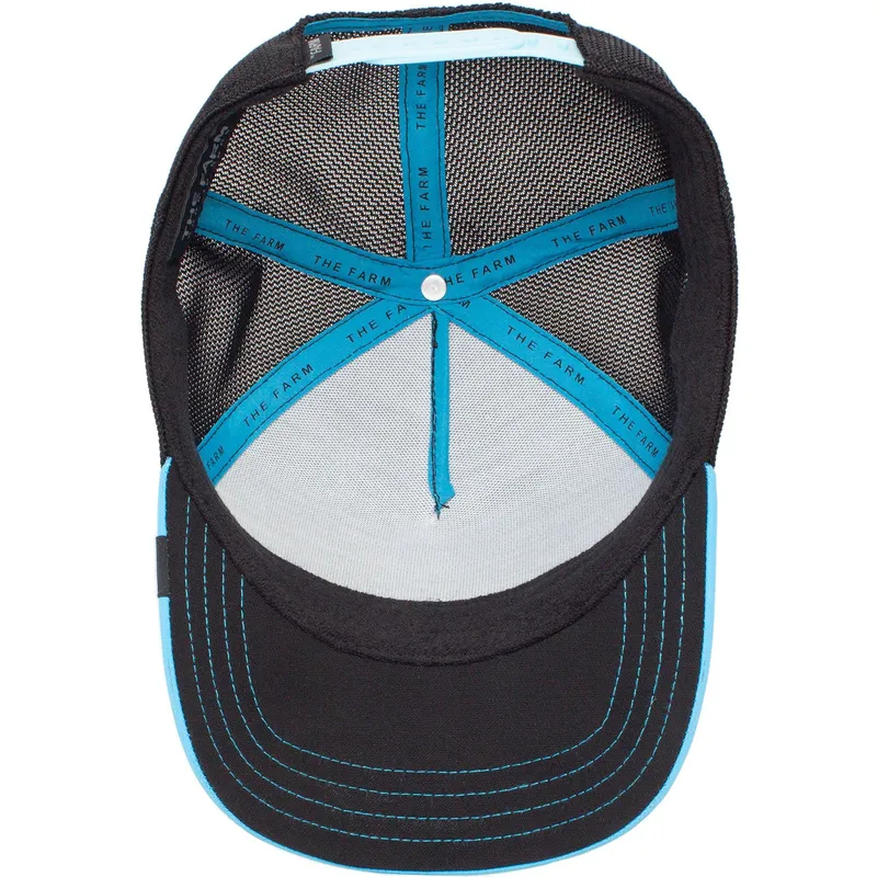 petten-gebogen-zwart-snapback-tiger-blue-streak-the-farm-van-goorin-bros