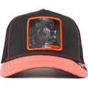 petten-gebogen-zwart-snapback-black-panther-dark-shines-the-farm-van-goorin-bros