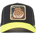 petten-gebogen-zwart-snapback-king-everything-the-light-touches-the-farm-van-goorin-bros