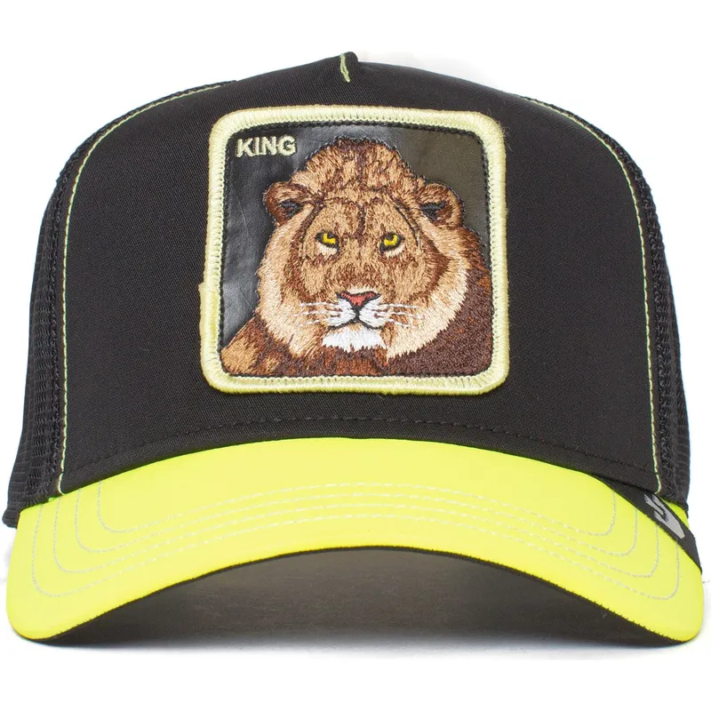 petten-gebogen-zwart-snapback-king-everything-the-light-touches-the-farm-van-goorin-bros