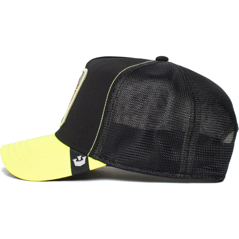 petten-gebogen-zwart-snapback-king-everything-the-light-touches-the-farm-van-goorin-bros