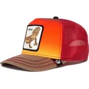 petten-gebogen-rood-snapback-prickly-dust-devil-the-farm-van-goorin-bros