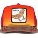 petten-gebogen-rood-snapback-prickly-dust-devil-the-farm-van-goorin-bros
