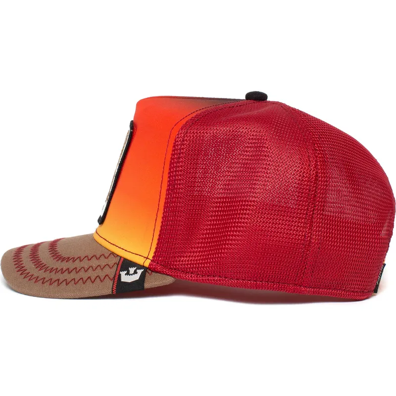 petten-gebogen-rood-snapback-prickly-dust-devil-the-farm-van-goorin-bros petten-gebogen-rood-snapback-prickly-dust-devil-the-farm-van-goorin-bros