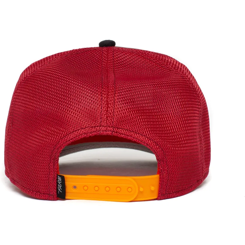 petten-gebogen-rood-snapback-prickly-dust-devil-the-farm-van-goorin-bros petten-gebogen-rood-snapback-prickly-dust-devil-the-farm-van-goorin-bros