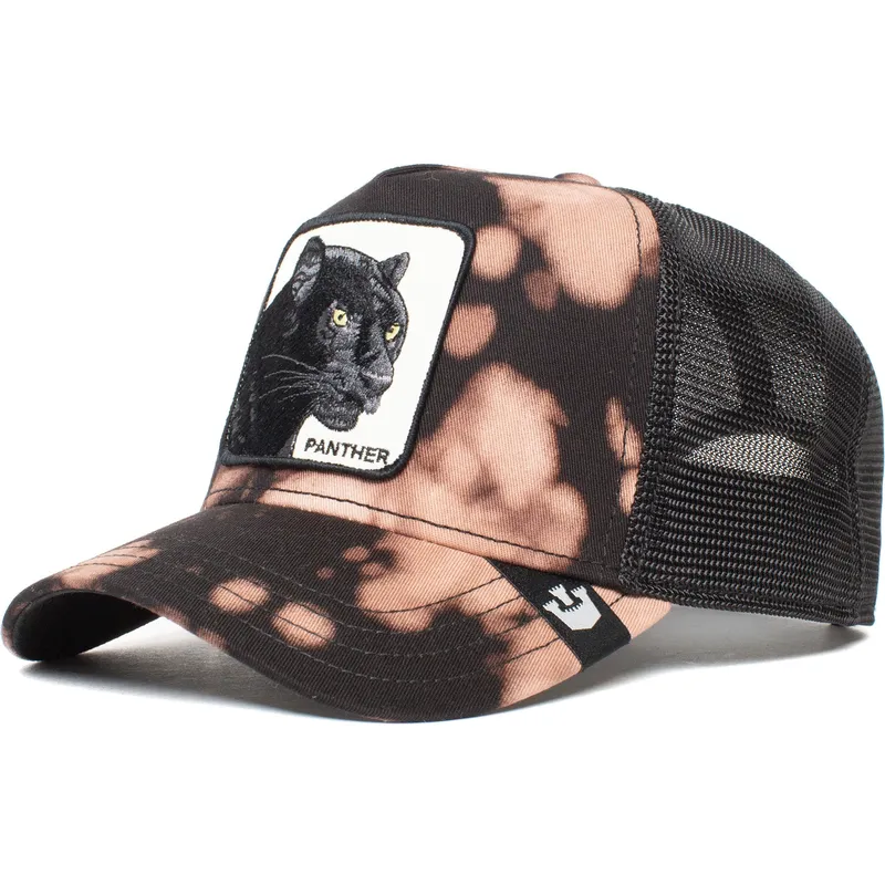 petten-gebogen-zwart-snapback-acid-panther-the-farm-van-goorin-bros petten-gebogen-zwart-snapback-acid-panther-the-farm-van-goorin-bros