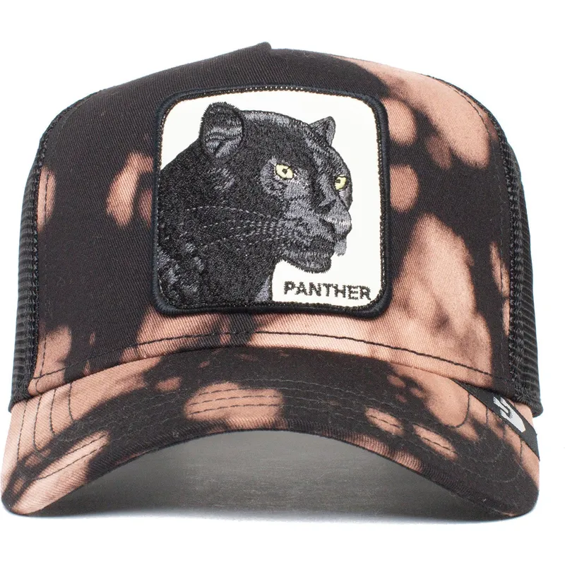 petten-gebogen-zwart-snapback-acid-panther-the-farm-van-goorin-bros petten-gebogen-zwart-snapback-acid-panther-the-farm-van-goorin-bros
