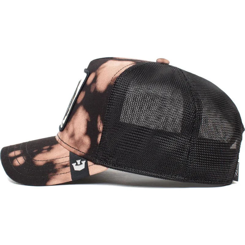 petten-gebogen-zwart-snapback-acid-panther-the-farm-van-goorin-bros petten-gebogen-zwart-snapback-acid-panther-the-farm-van-goorin-bros