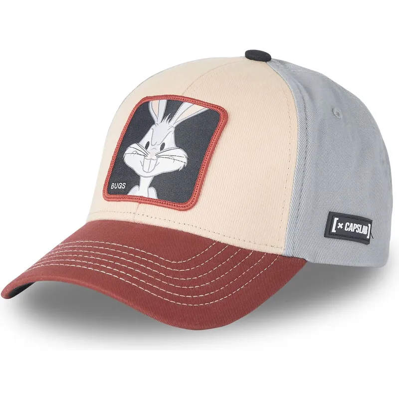 petten-gebogen-beige-snapback-bu6-bugs-bunny-looney-tunes-van-capslab