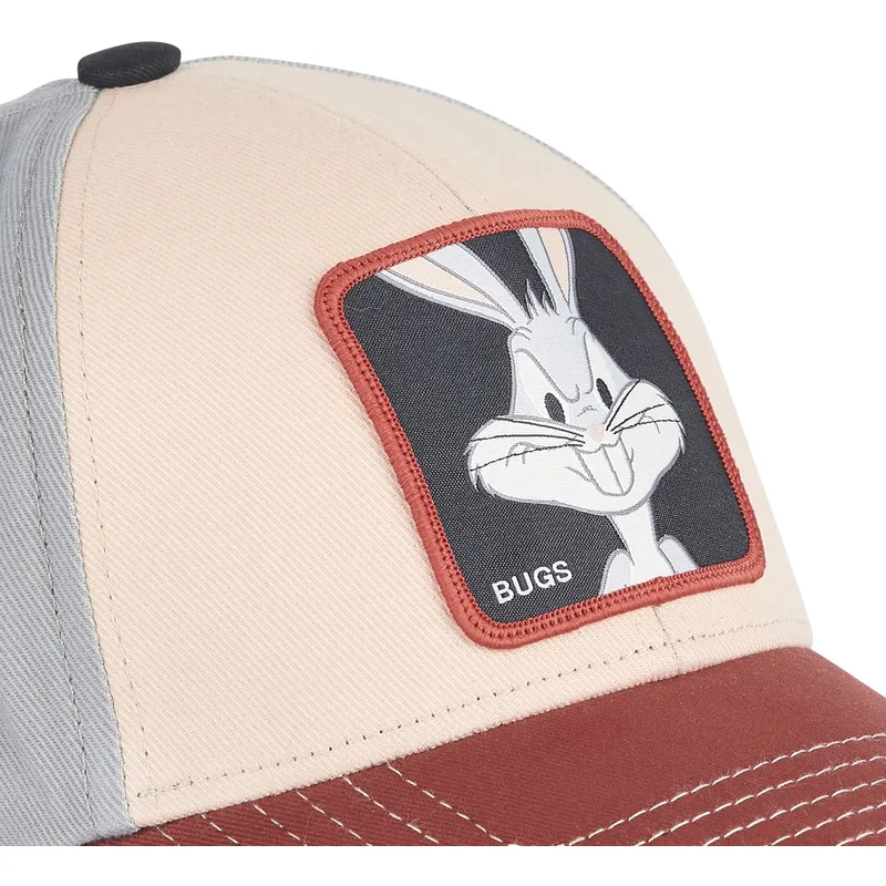 petten-gebogen-beige-snapback-bu6-bugs-bunny-looney-tunes-van-capslab
